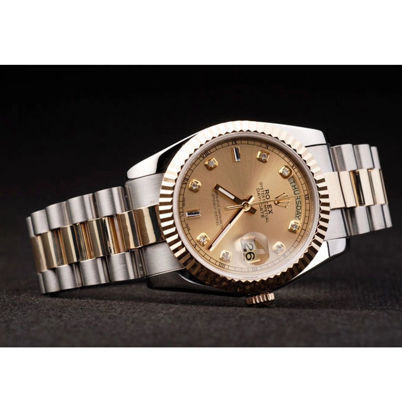 Aaa replica watch Swiss Mechanism-srl58 Rolex Day-Date 0818